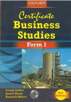 Oxford Certificate Business Studies F1